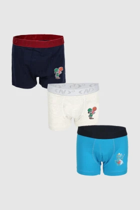 Bundle of 3 Boxer for Boys - Printed KBS002 SS22