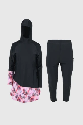 Women Regular Fit Dril Burkini BT22-07L AQ23