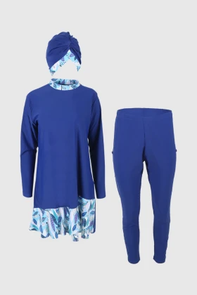 Women Regular Fit Dril Burkini BT22-08L AQ23