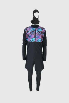 Women Regular Fit Dril Burkini BT22-11L AQ23