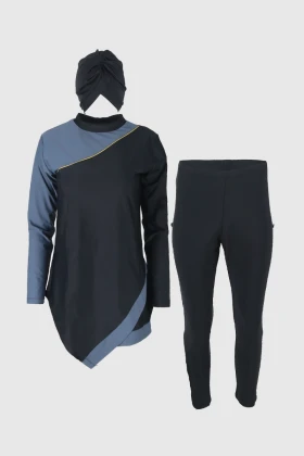 Women Regular Fit Dril Burkini BT22-16L AQ23