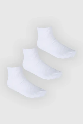 Men 3 Pcs Pack Half Socks M.Z2