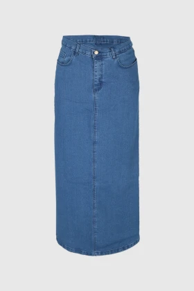 Women Basic Jeans Skirt FW24-CAJ010-1 R23