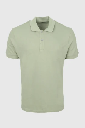 Men Regular Fit Basic Polo Shirt BSC24005-1 S24
