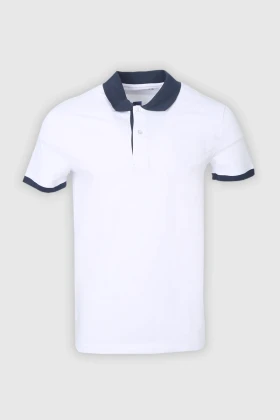 Men Regular Fit Basic Polo Shirt BSC24009 S24