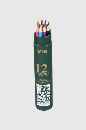 M&G Coloring Pencils - 12 Colors AWP34361