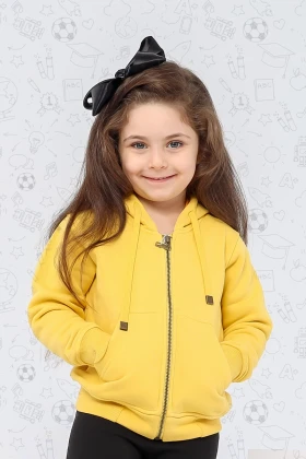 هودي جاكيت سادة ولادي/بناتي - زي مدرسيSCH5025 SS23