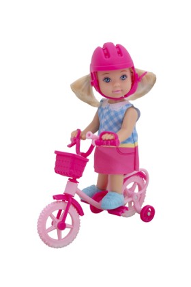 HK-0094 Bingo Koki First Bike - Doll Size 12cm