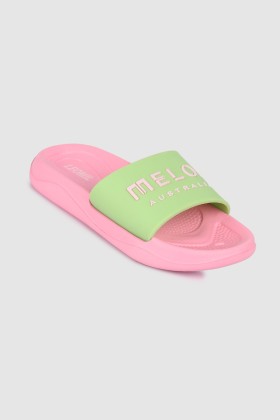 Girls Slide Slipper in Pink 950436A-22 SS22