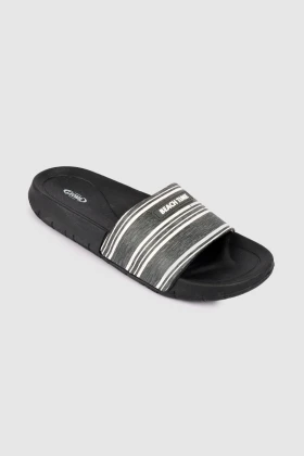 Men Slide Slipper with Beach Time Print 240035-22 SS22